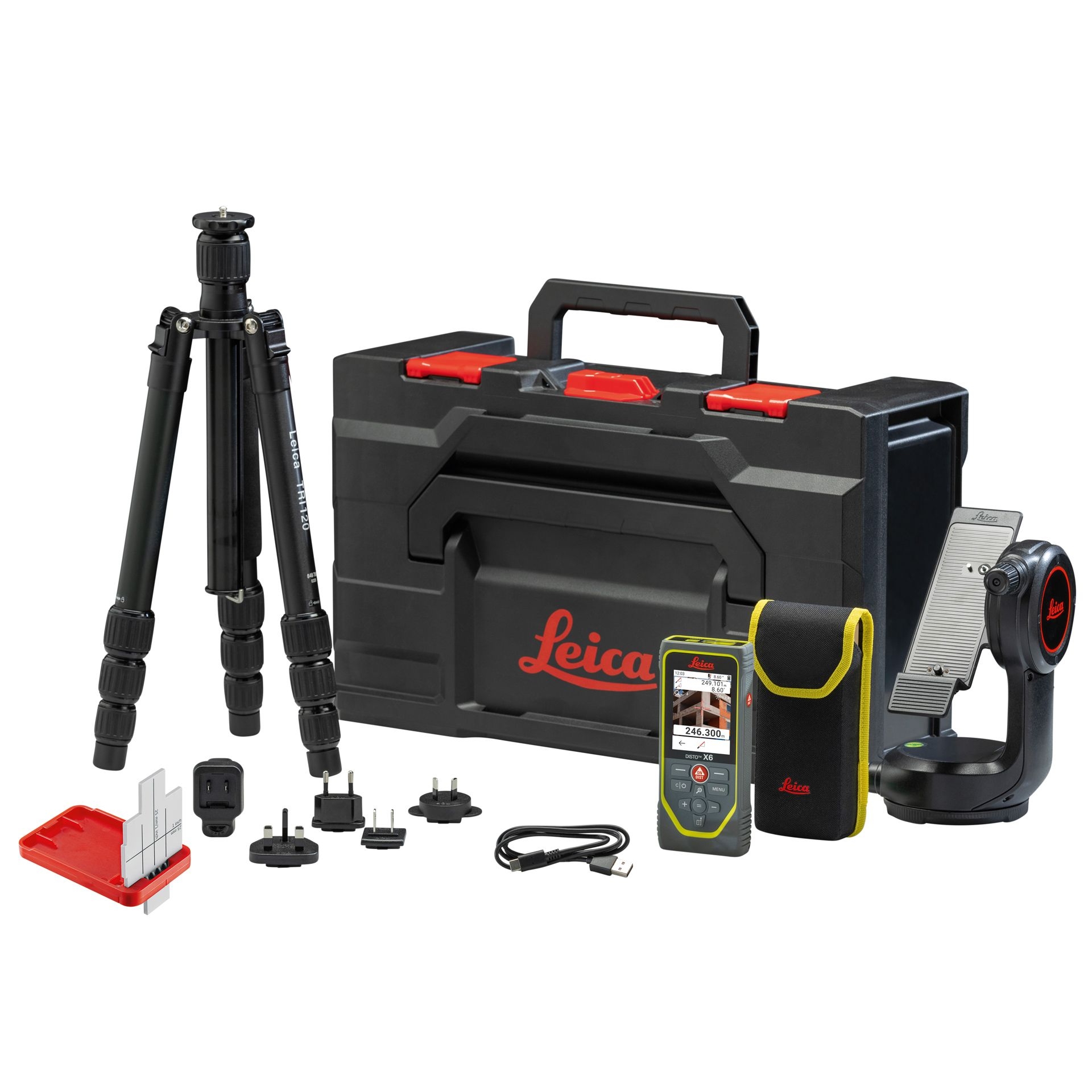 Leica DISTO™ X6 Laserdistanzmesser Set