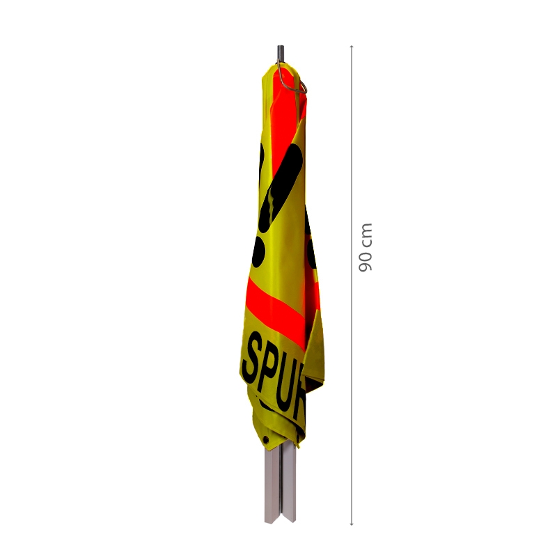 Warnpyramide/Faltsignal - ÖLSPUR / PANNE / UNFALL - VZ101-Ausrufezeichen Warnpyramide/Faltsignal - ÖLSPUR / PANNE / UNFALL - VZ101-Ausrufezeichen