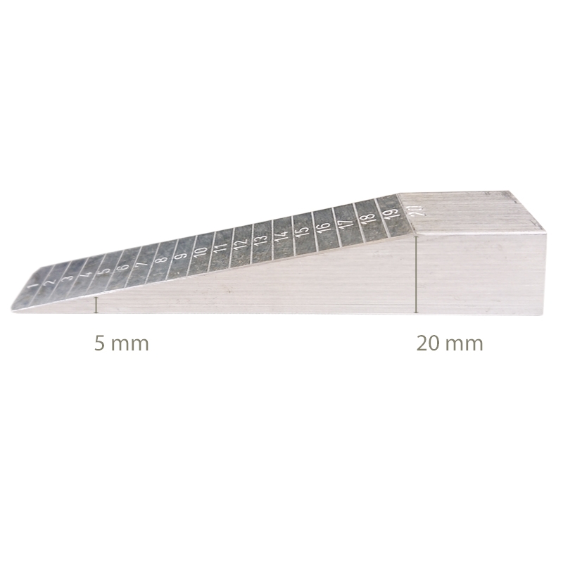 Messkeil, Messbereich 0