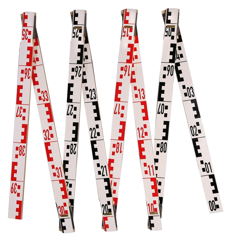 Nivellierzollstock 4  m, Transportlänge 57,5 cm Nivellierzollstock 4  m, Transportlänge 57,5 cm