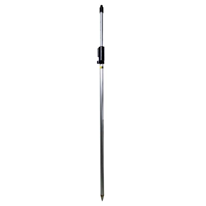 Prismenstab 215 cm mit Druckklemmung - 5/8"-Adapter - Kippachshöhe 110 mm - Länge 130 bis 215 cm
