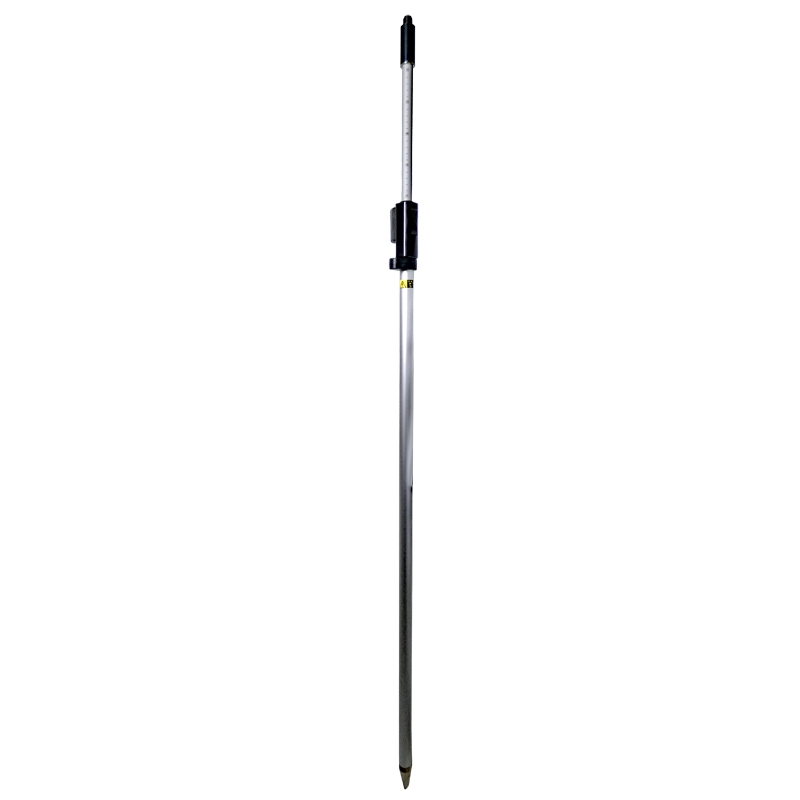 Prismenstab 215 cm mit Druckklemmung - 5/8"-Adapter - Kippachshöhe 82 mm - Länge 130 bis 215 cm