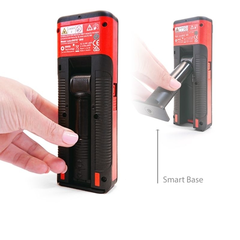 Laserentfernungsmesser DISTO™ S910 von Leica – P2P Technologie, integrierte Smart Base
