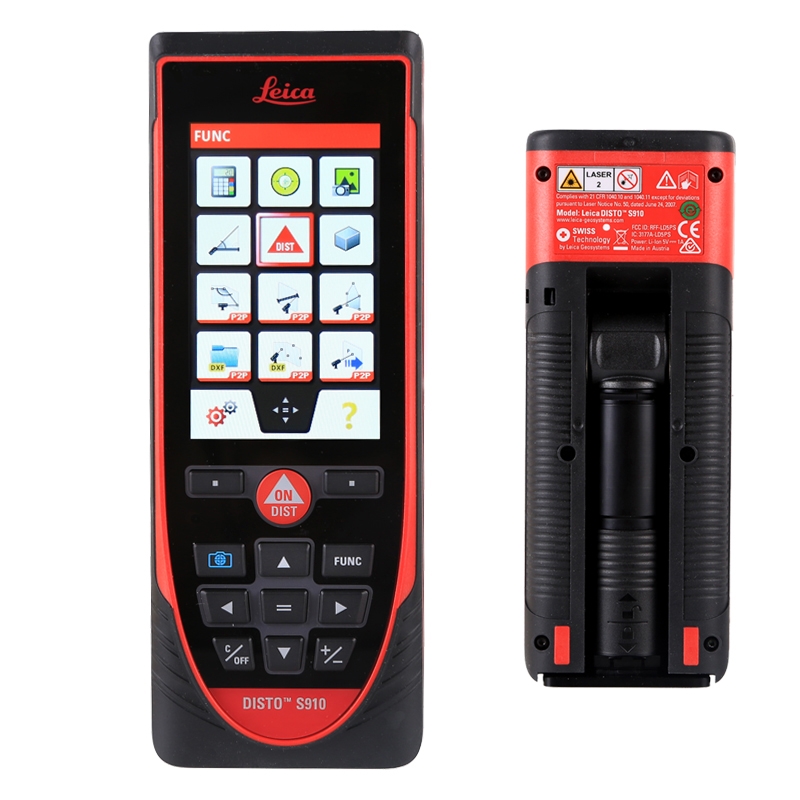 Laserentfernungsmesser DISTO™ S910 von Leica – P2P Technologie, integrierte Smart Base