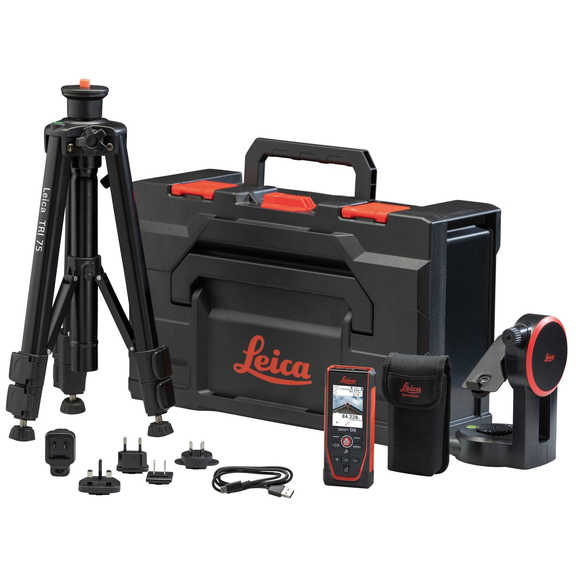 Leica DISTO D5 Handlasermeter im Set Leica DISTO D5 Handlasermeter im Set