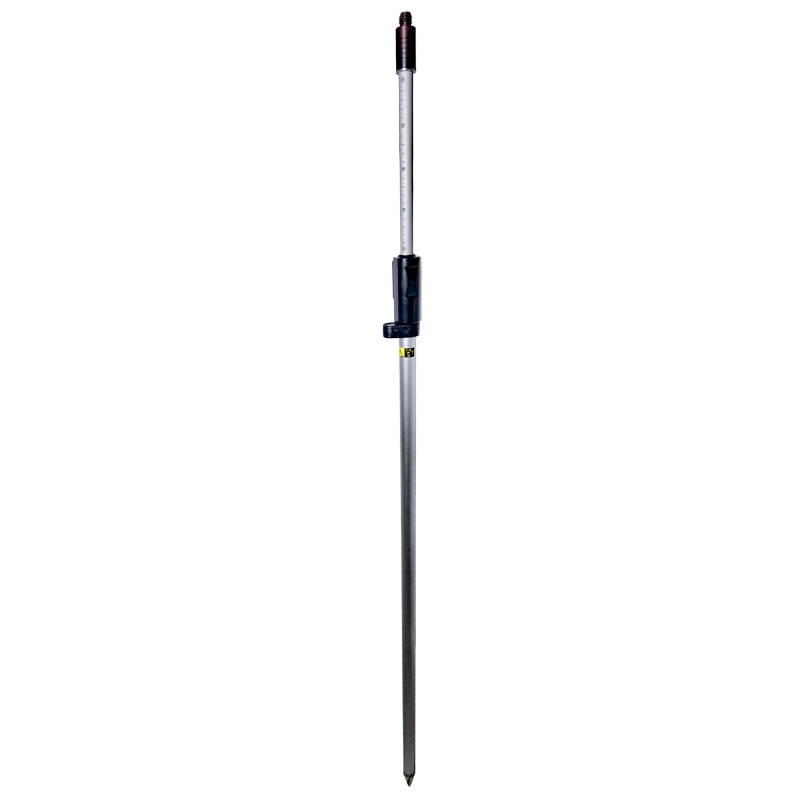 Prismenstab 215 cm mit Druckklemmung - 5/8"-Adapter - Kippachshöhe 97 mm - Länge 130 bis 215 cm