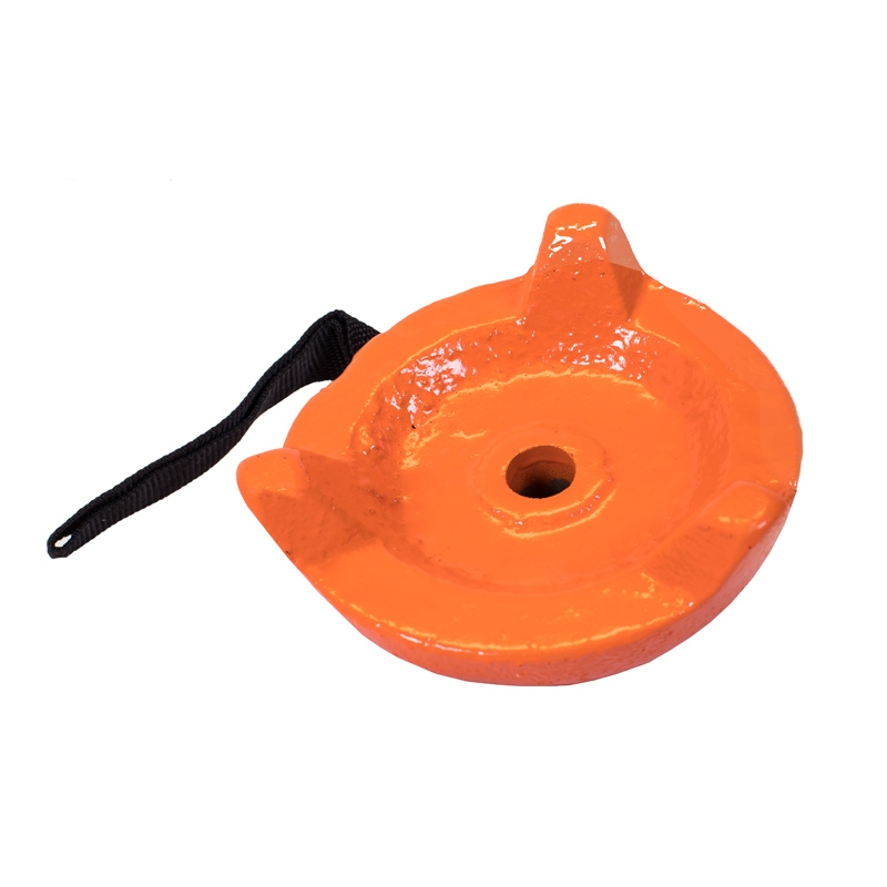 Bodenplatte 3 kg ohne Spitzen