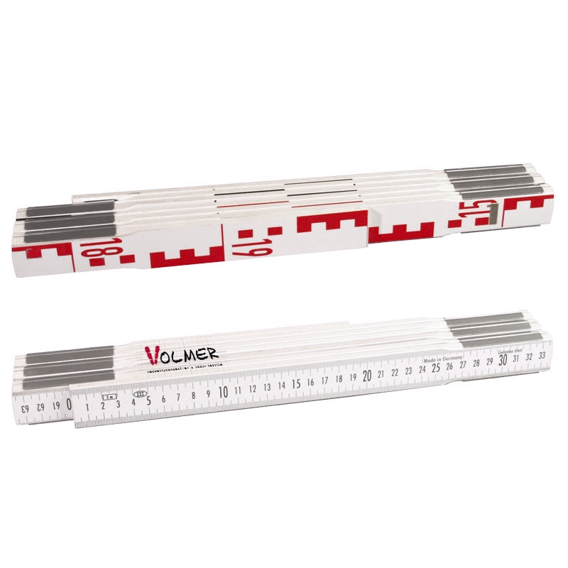 Nivellierzollstock 2 m, Transportlänge 37,5 cm