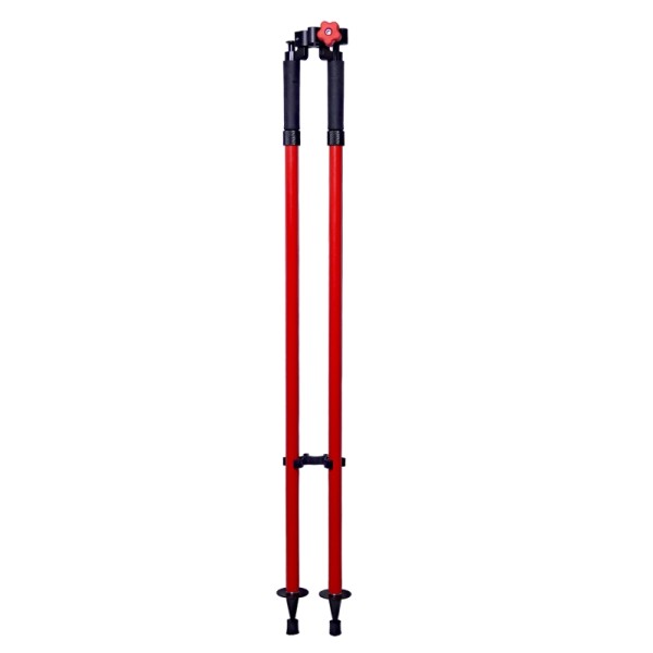 Zweibeinstrebe P2-Y - mit Daumenbedienung - für 22-32mm & 8-12mm Rohrdurchmesser