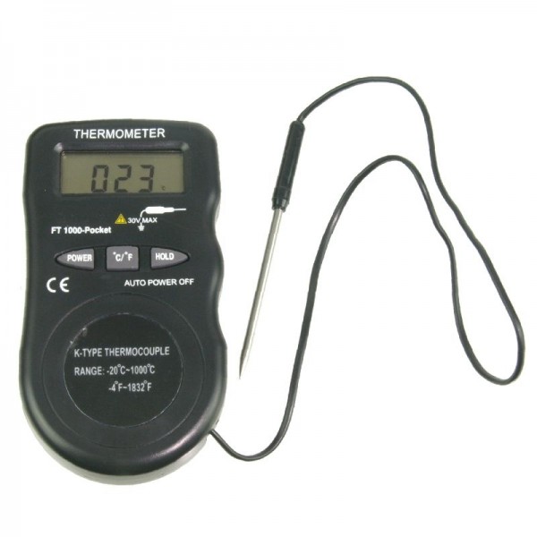 Digitales Temperatur-Messgerät FT 1000-Pocket - super leicht & handlich