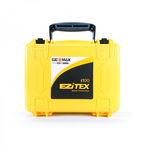 Signalgeber GEOMAX "EZiTEX t100" - Tiefenmessung und aktive Ortung passiver Leitungen, IP 67